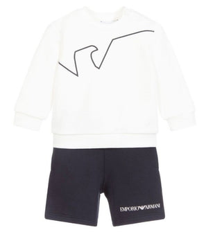 Armani Complete 2-piece baby suit 3khv01