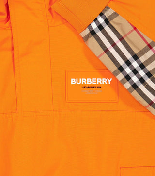 Burberry-Jacke mit karierten Einsätzen 80061698 für Kinder