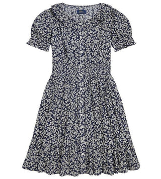 Polo Ralph Lauren 313889873001 Short Sleeve Dress With Pattern For Girls