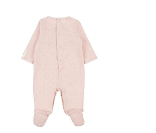 Nanan Baby Onesie 22400 mit rosa Teddybär