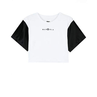 Maison Margiela T-Shirt Crop T-Shirt für Mädchen m60129