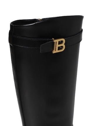 Balmain bt0a16 Stiefel mit Reißverschluss