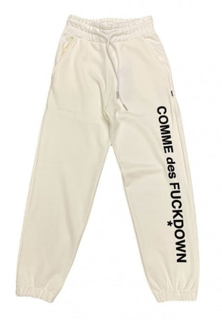 Comme des Fuckdown Jogger-Hose mit aufgedrucktem Logo CDFD1909