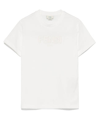 Fendi Short Sleeve T-shirt JUI174-7AJ With Logo