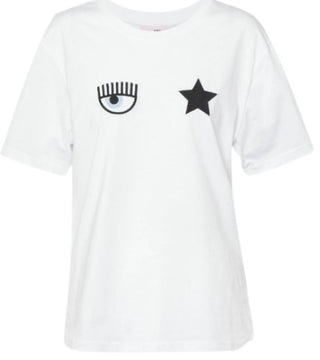 Chiara Ferragni Übergroßes T-Shirt 71CBHT02