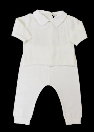 Aletta Two Piece Jumpsuit ale054 In Wool Newborns