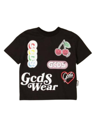 GCDS T-Shirt mit Rundhalsausschnitt 027684