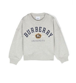 Burberry Crewneck Sweatshirt with Logo 8068596