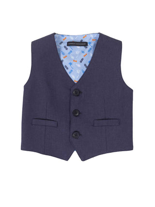 Daniele Alessandrini Baby vest linen vest 1296b0907