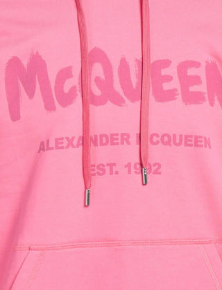 Alexander Mcqueen Felpa con cappuccio 688715