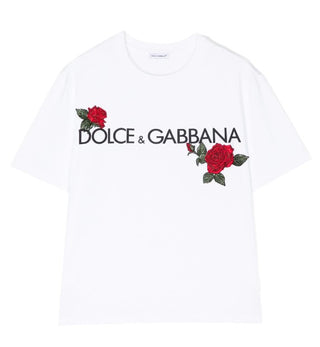 Dolce &amp; Gabbana T-Shirt mit Rundhalsausschnitt L5JTKT-G7J7W