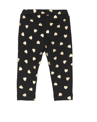 Moschino Leggings Fantasy MDP039 With Glitter Hearts