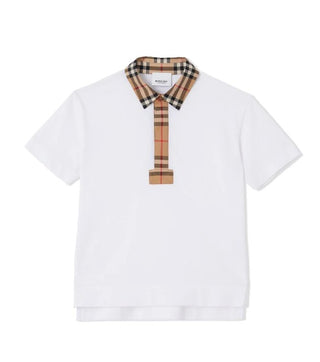 Burberry Polo-T-Shirt mit Vintage Check 8051774