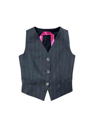 So...Lavish G4007 Polyester Pinstripe Vest