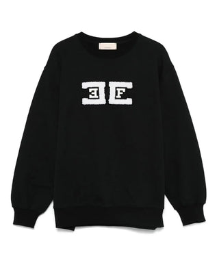 Elisabetta Franchi Crewneck Sweatshirt EFFE132.0 With Logo