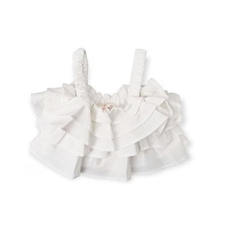 Vicolo Top A Ruffles 3146C0874 Color Ivory For Girls