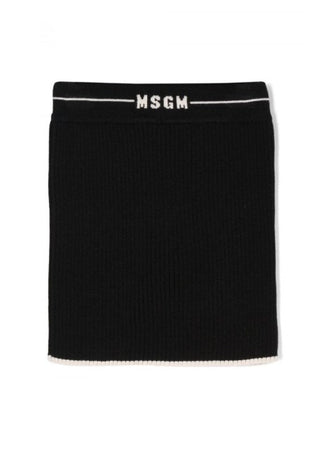 MSGM Logo Skirt MS029202