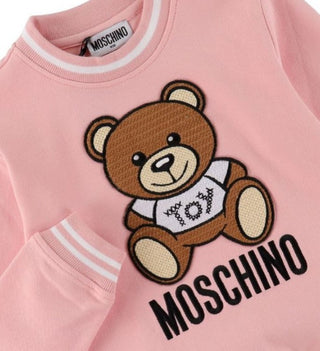 Moschino Felpa con simbolo frontale HUF061