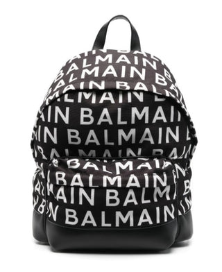 Balmain Zaino con logo 6R0O78 con zip