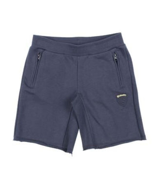 Blauer Bermudashorts im Sweatshirt 21SBLKF07150 für Kinder