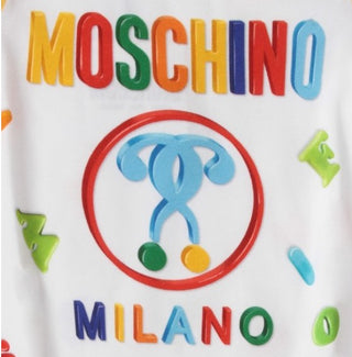 Moschino Romper WITH COLORFUL PRINTS MDT010 WITH CLIPS