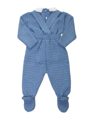 Ponto Por Ponto Zweiteiliger Playsuit mit Latzhose 3/835