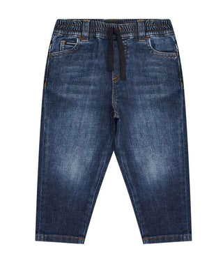 Dolce & Gabbana Jeans Con Elastico e Coulisse L14P16-LDB17 In Denim