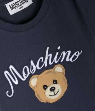 Moschino Crewneck T-shirt with embroidery MUM03O