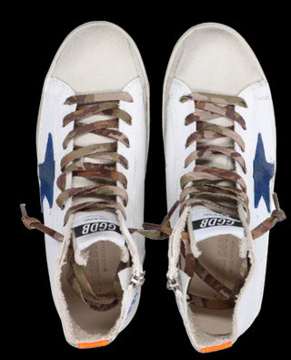 Golden Goose Sneakers a stivaletto gyf10764 con lacci e zip