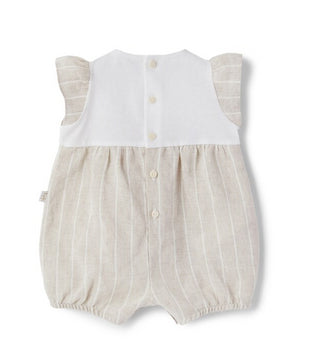 The Owl Romper Baby Romper with Bows on the Front p21to236l1012 WITH BUTTONS