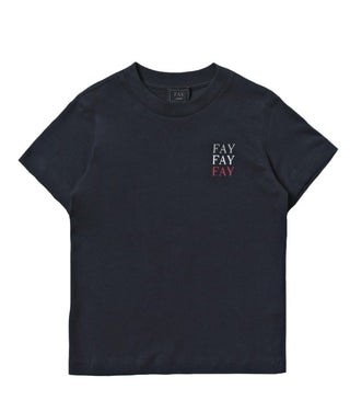 Fay-T-Shirt mit Rundhalsausschnitt FS8P31-Z1173