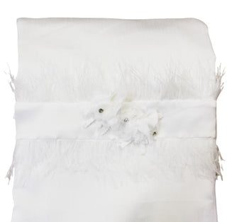 Babidola Blanket WITH FEATHERS AND FLOWER 136890