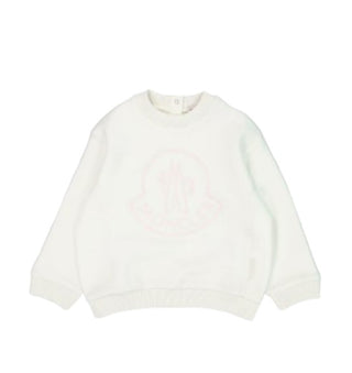 Moncler Sweatshirt mit Rundhalsausschnitt, Logo und Symbol I29518G00010