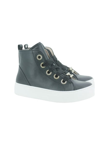 Elisabetta Franchi Sneakers a stivaletto 66761 con laccio e zip