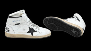 Golden Goose Sneakers a stivaletto gyf10283 con lacci