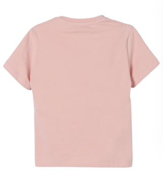 Elisabetta Franchi T-Shirt mit Rundhalsausschnitt und Logo vorne EGTS076.0