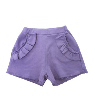 Babe &amp; Tess Girls' Stretch Fleece Shorts 35/318046