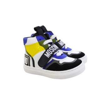 Moschino Sneakers a stivaletto 68771 lacci e strappo