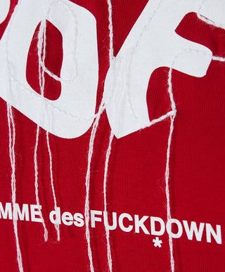 Comme des Fuckdown Crew-neck T-shirt with CDFD1992 logo