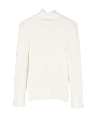 Elisabetta Franchi Rollkragenpullover EFMA148.C aus Stoff