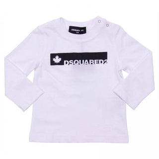 Dsquared2 Crewneck T-shirt with front logo DQ02BX-D00MV