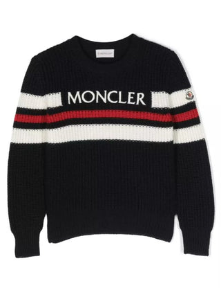 Moncler Crewneck Sweater with Logo I29549C00006