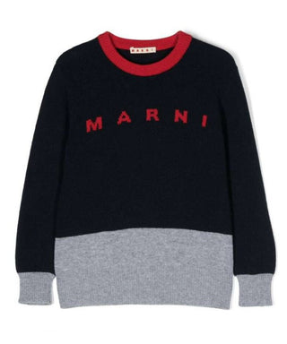 Marni Maglia girocollo con logo M00932-M00QY