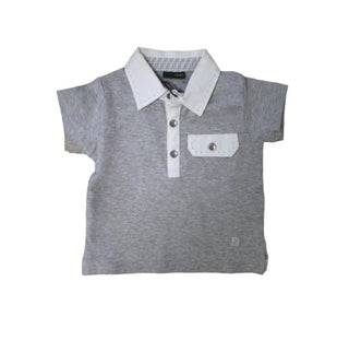 Fendi T-shirt a polo con simbolo U48281-U4440