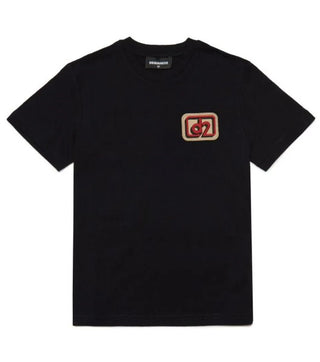 Dsquared2 T-Shirt mit Rundhalsausschnitt und appliziertem Logo DQ1979-D0A3Z