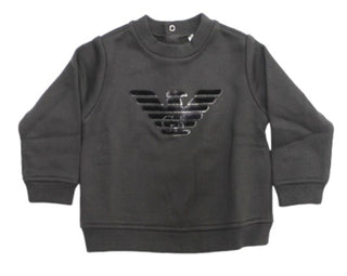 Armani Crewneck Sweatshirt 6KHM93 Clips Retro für Baby