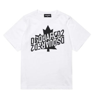 Dsquared2 T-Shirt mit Rundhalsausschnitt, Logo und Aufdruck DQ1743-D00MV