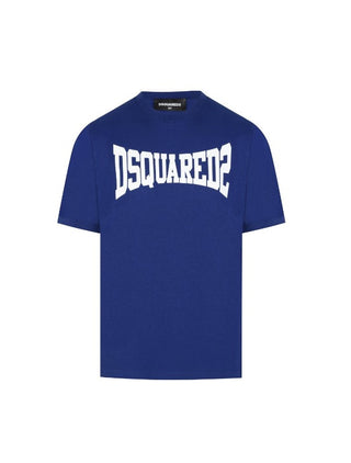 Dsquared2 T-Shirt mit Rundhalsausschnitt und Logo vorne DQ0156-D002F