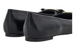 Salvatore Ferragamo Ballerine punta geometrica 0768694