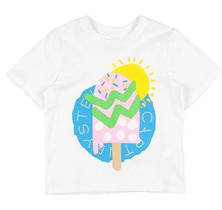 T-Shirt Kurzärmliges T-Shirt für Mädchen BQ8AG1